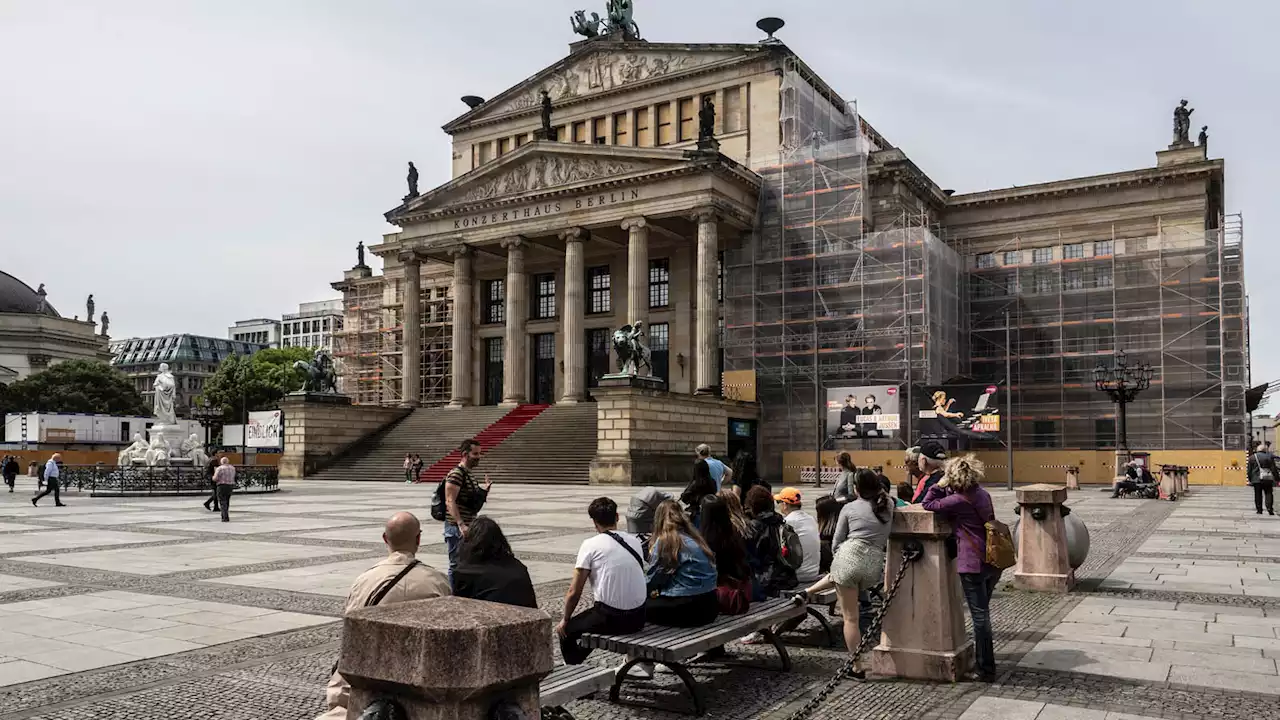 Bombensuche auf dem Gendarmenmarkt