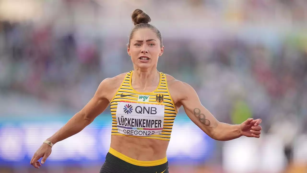 Leichtathletik: Gina Lückenkemper hadert nach WM-Halbfinal-Aus mit dem Publikum