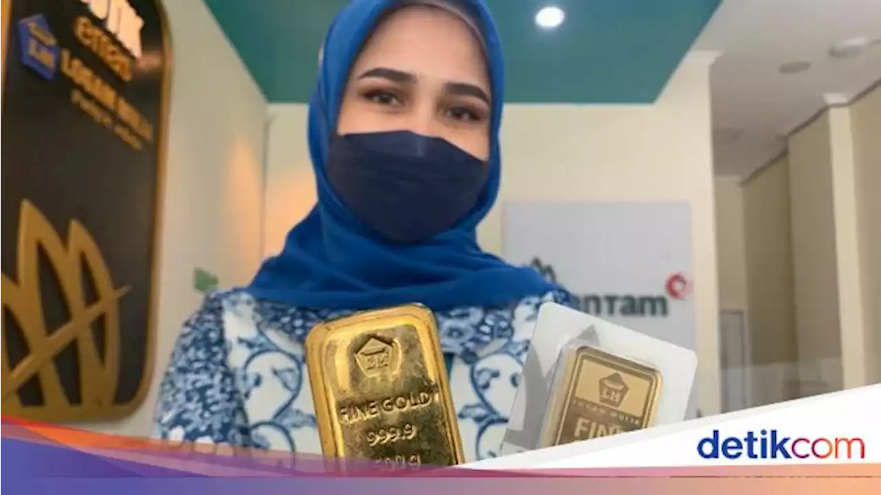 Naik Tipis, Ini Rincian Harga Emas Hari Ini dari 1 Gram Hingga 1 Kg