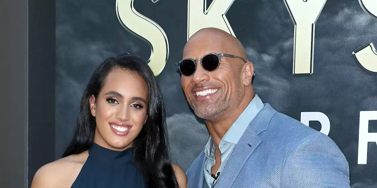 Dwayne 'The Rock' Johnson reacts to daughter's WWE debut