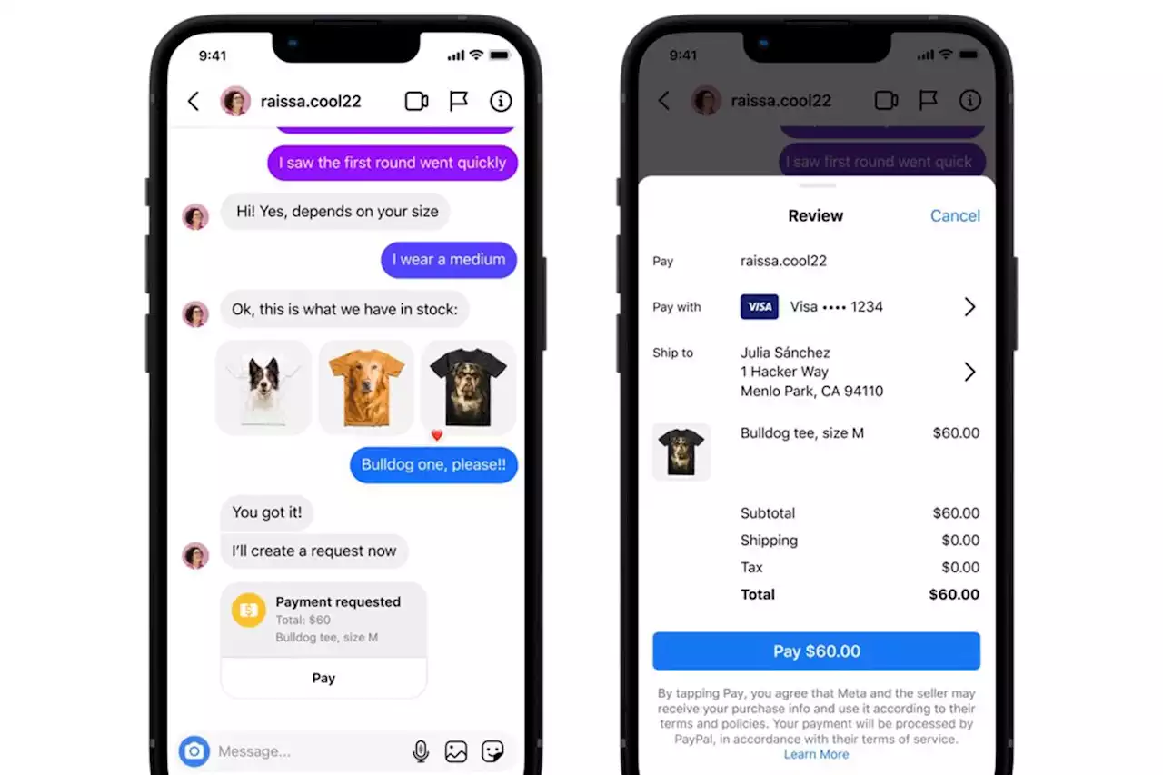 Instagram now lets you shop in chat | Engadget