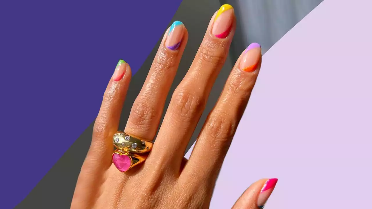 The ‘neon colour-pop’ mani is shaping up to be one of summer’s biggest nail trends