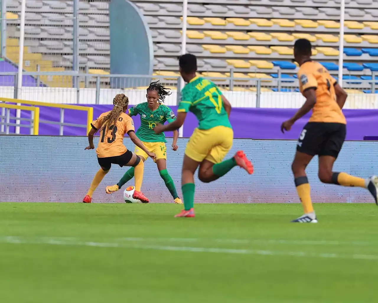 Women’s Africa Cup of Nations match report Zambia v South Africa 18 July 2022