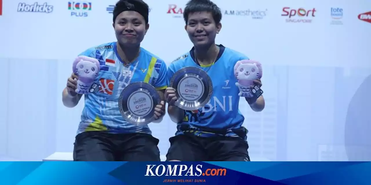 Apriyani/Fadia Juara Singapore Open 2022: Greysia Polii Tenang dalam Pensiun