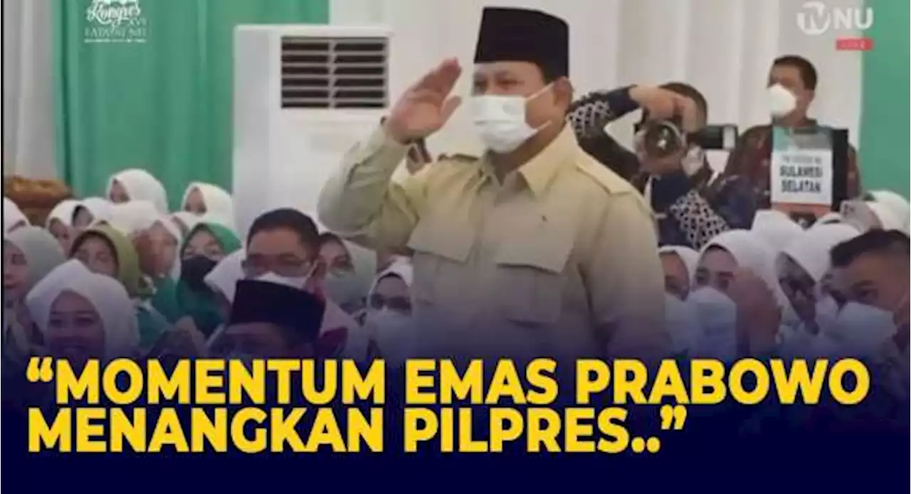 Gerindra soal PWNU Sumsel Dukung Prabowo Jadi Presiden: Momentum Emas Menangkan Pilpres