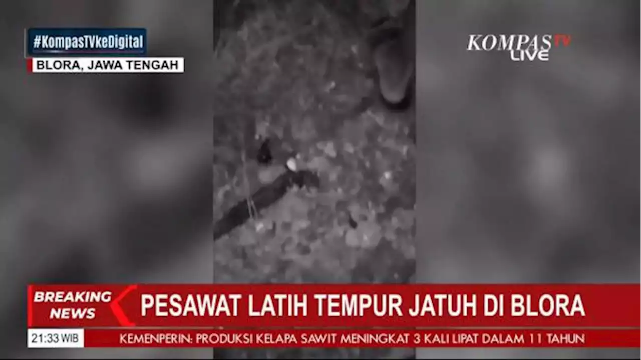 Pesawat yang Jatuh di Nginggil Blora: Pesawat Latih Tempur TNI AU