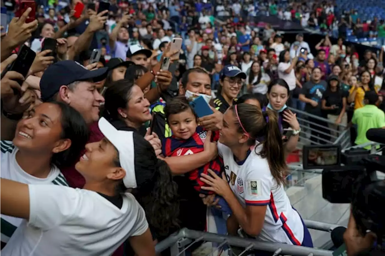 Alex Morgan has assumed a more vocal role for US women