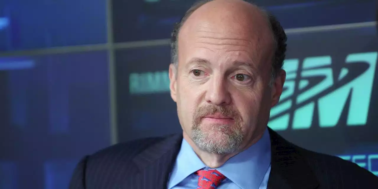 Jim Cramer gets trolled before ringing the opening bell on Monday