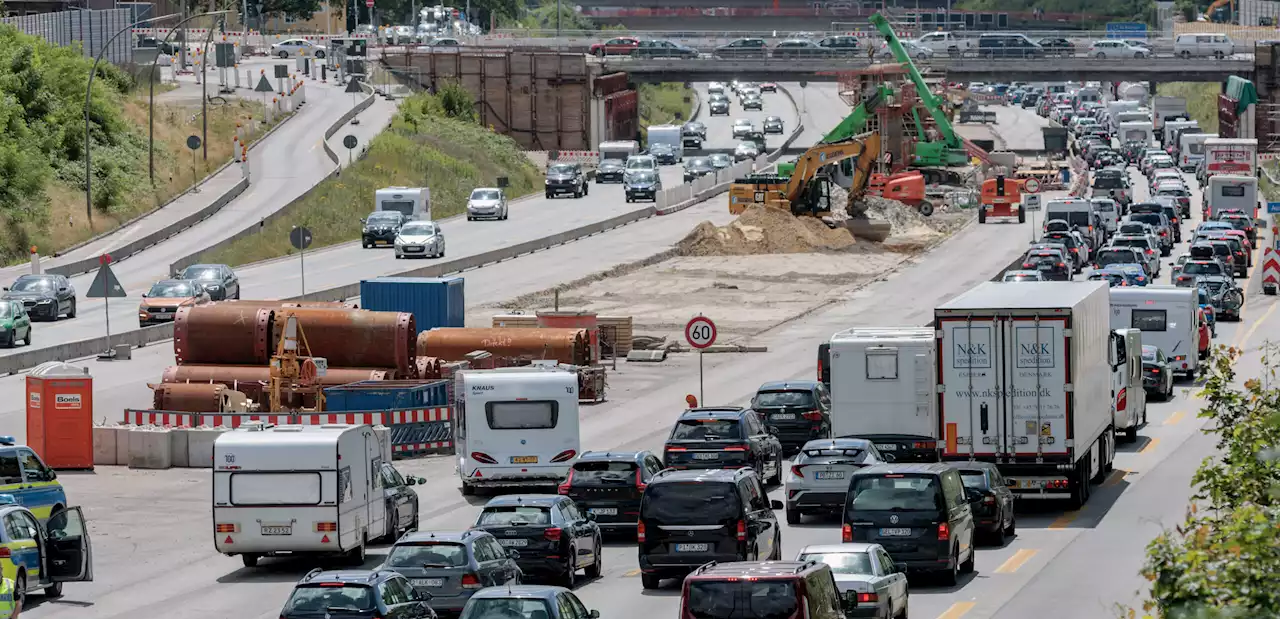 Vollsperrung! A7 wird für 55 Stunden in eine Richtung dicht gemacht