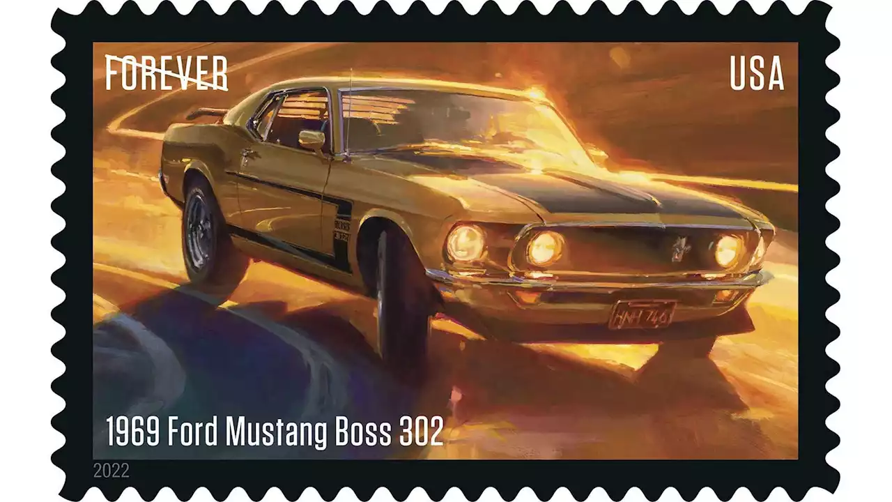 US Postal Service powers up stamps with pony cars