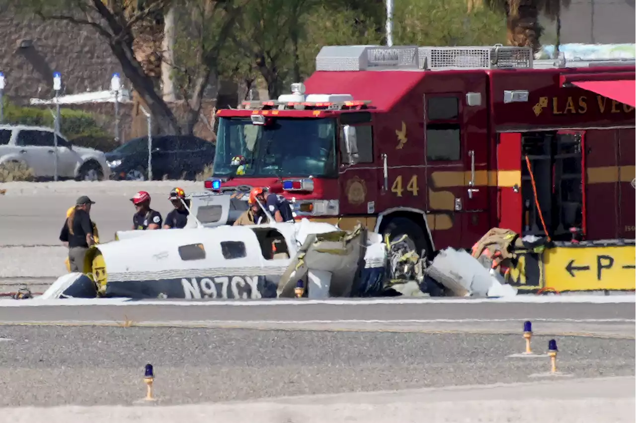 4 Dead After Small Planes Collide at North Las Vegas Airport