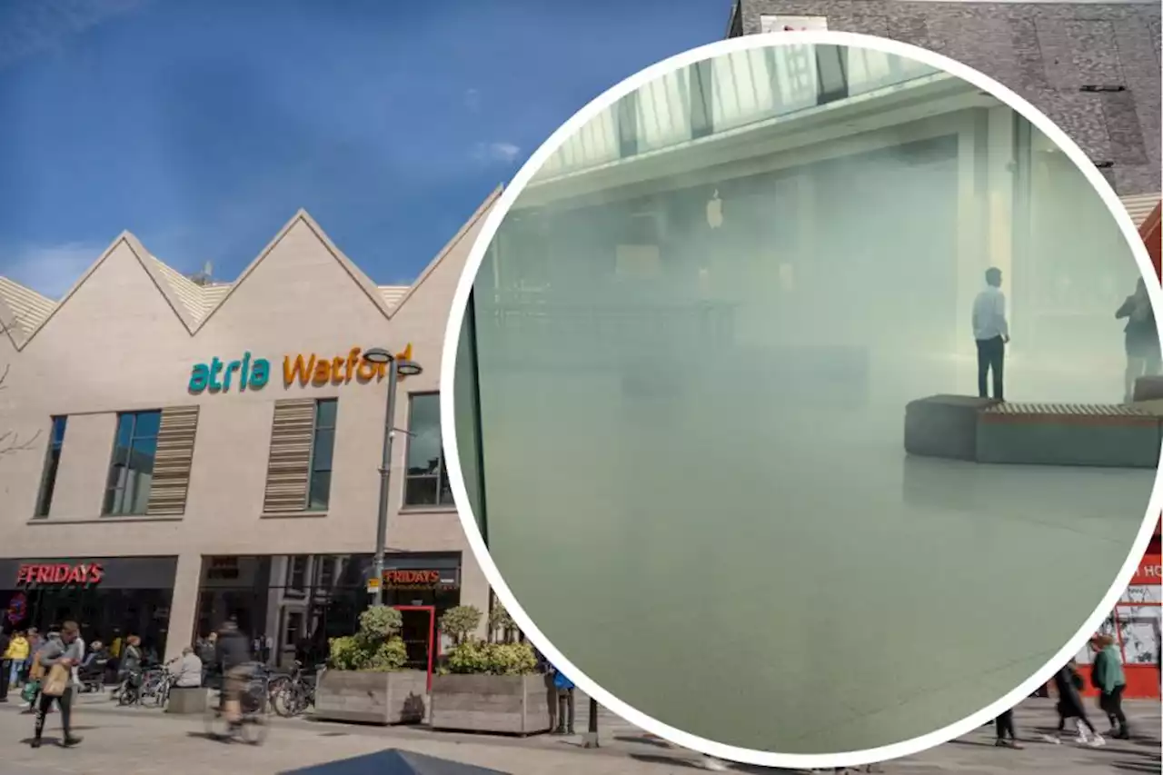 Shoppers temporarily evacuated after smoke seen filling part of Atria Watford