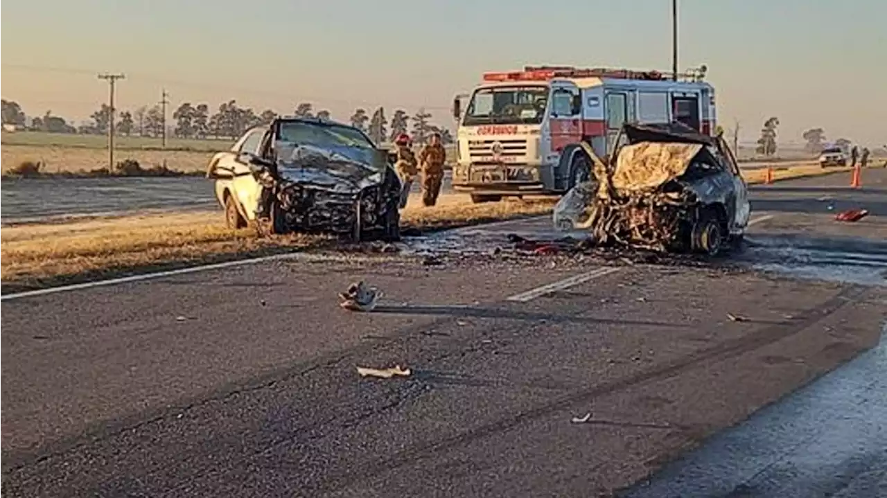 Tétrico choque con cinco muertos en la temible ruta 34 en Santa Fe