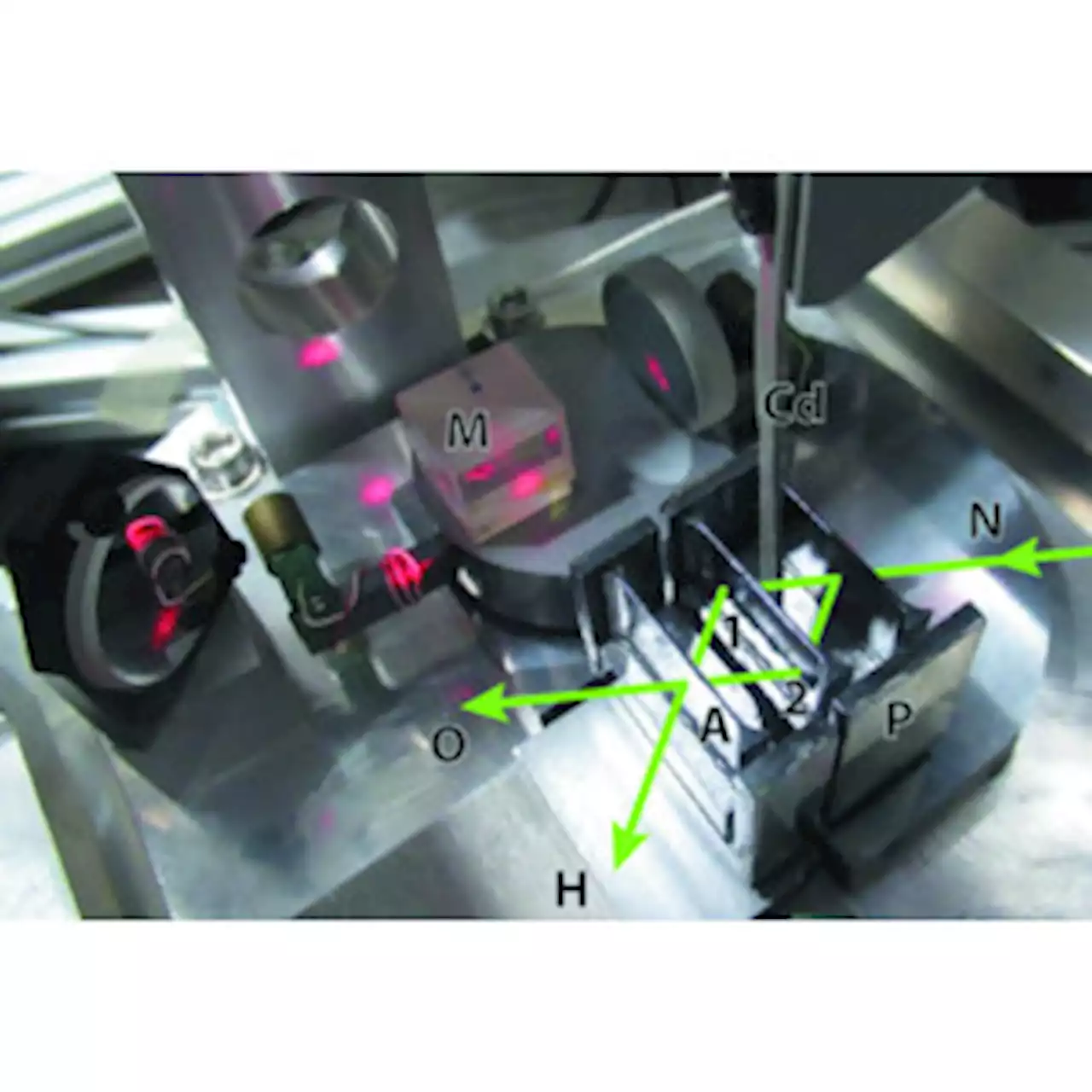 Neutron interference from a split-crystal interferometer