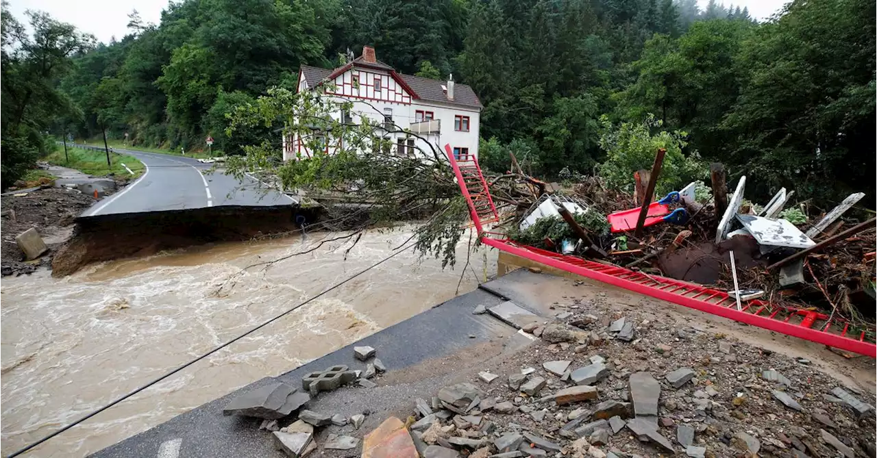 Climate change extreme weather costs Germany billions annually