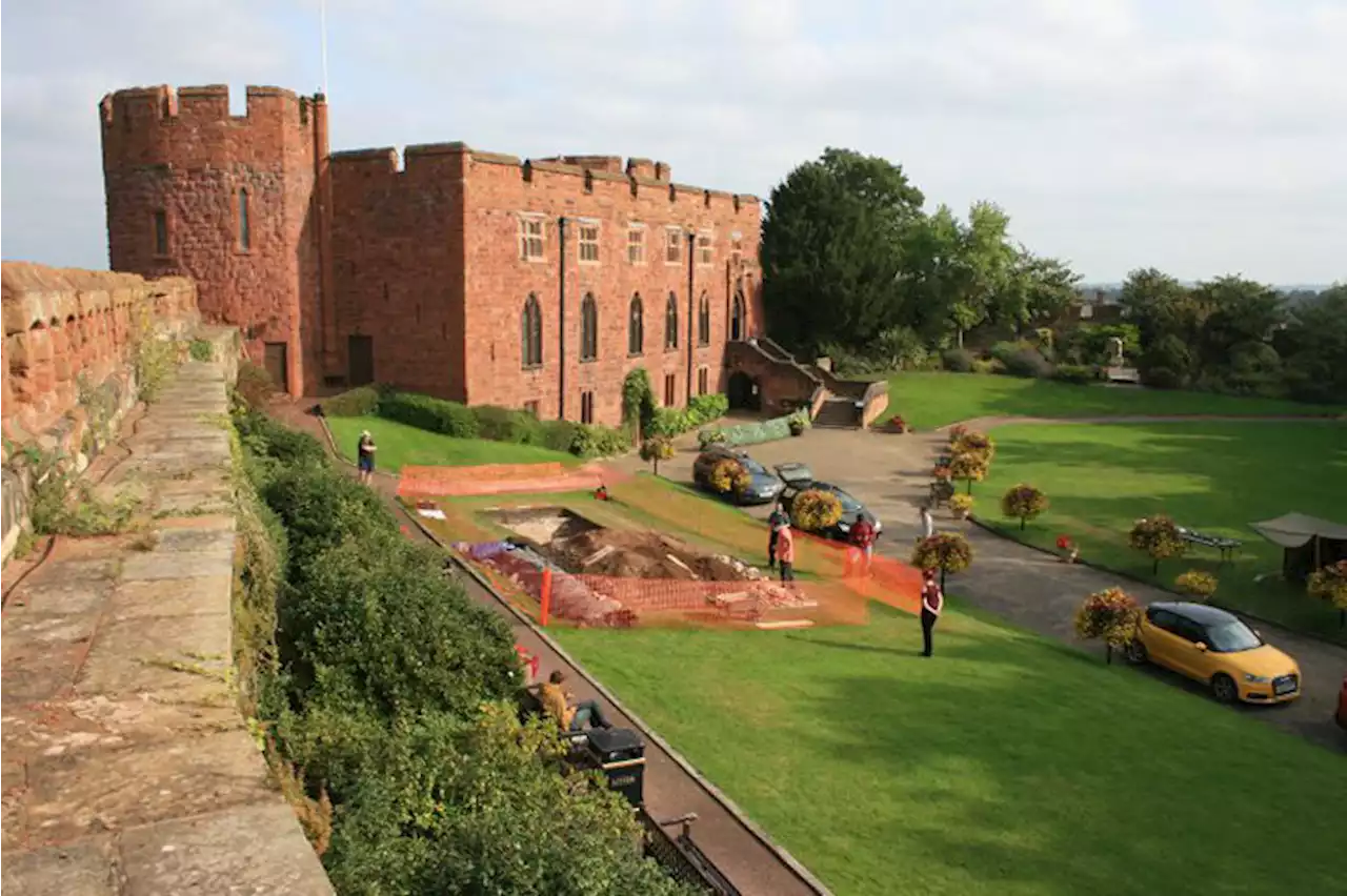 Archaeologists begin new dig at Shrewsbury Castle