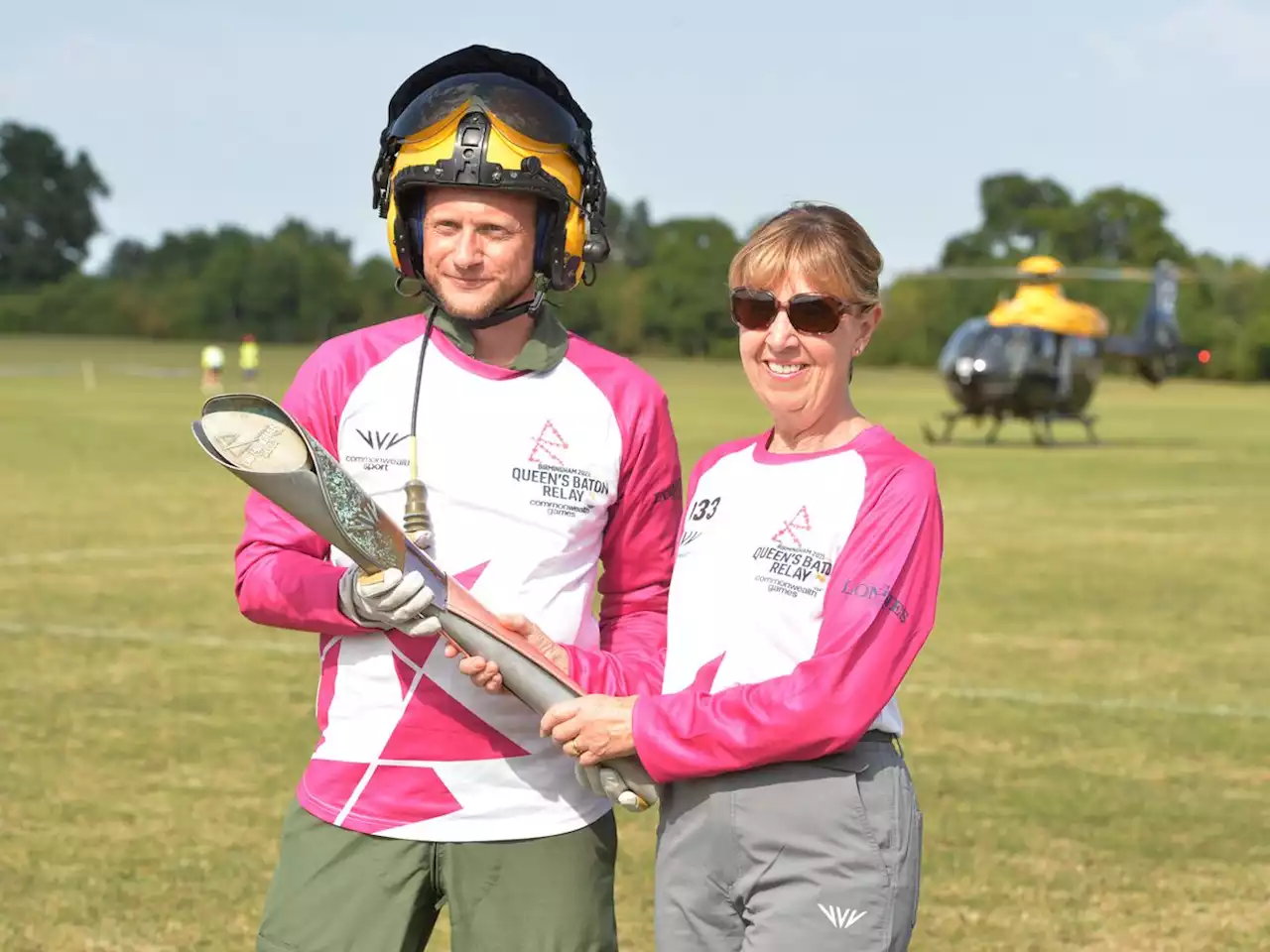 Shrewsbury welcomes the Queen's Baton Relay