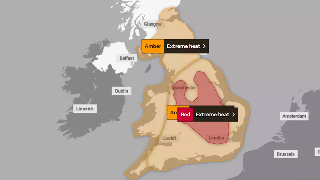 UK weather - live updates: 'Stay indoors' warning as Met Office 'never seen' weather charts like this