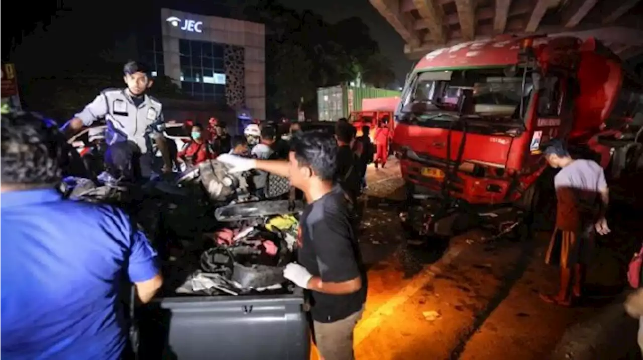 Kecelakaan Maut di Cibubur, Sopir Truk Pertamina Diperiksa di Polsek Jatisampurna Bekasi