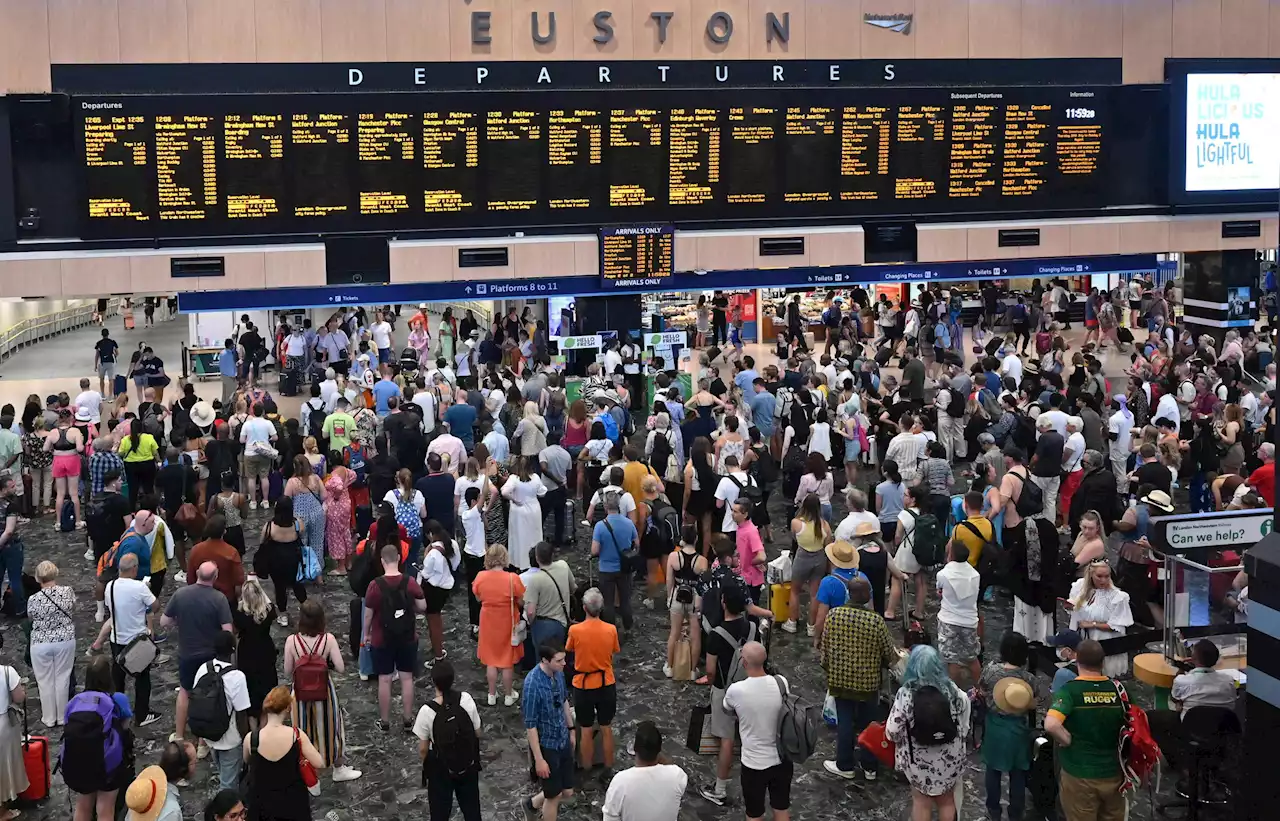 Trains cancelled before rush hour as UK warned not to travel ahead of hottest day on record