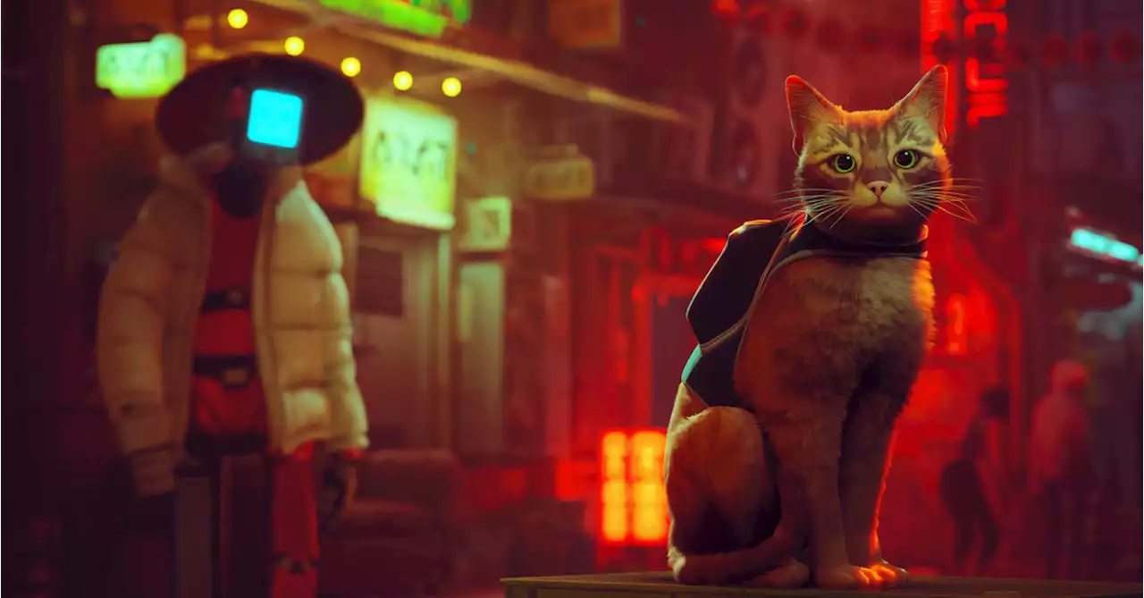 Stray improves adventure games by turning you into a cat