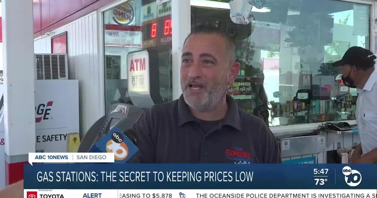 Gas station reveals the secret to keeping prices low