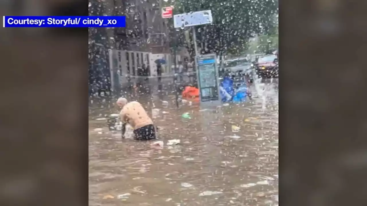 Torrential rain floods subways, wreaks havoc across Tri-State