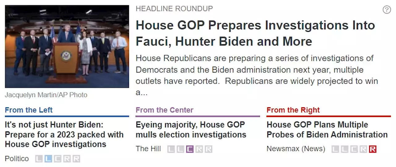 House GOP Prepares Investigations Into Fauci, Hunter Biden and More