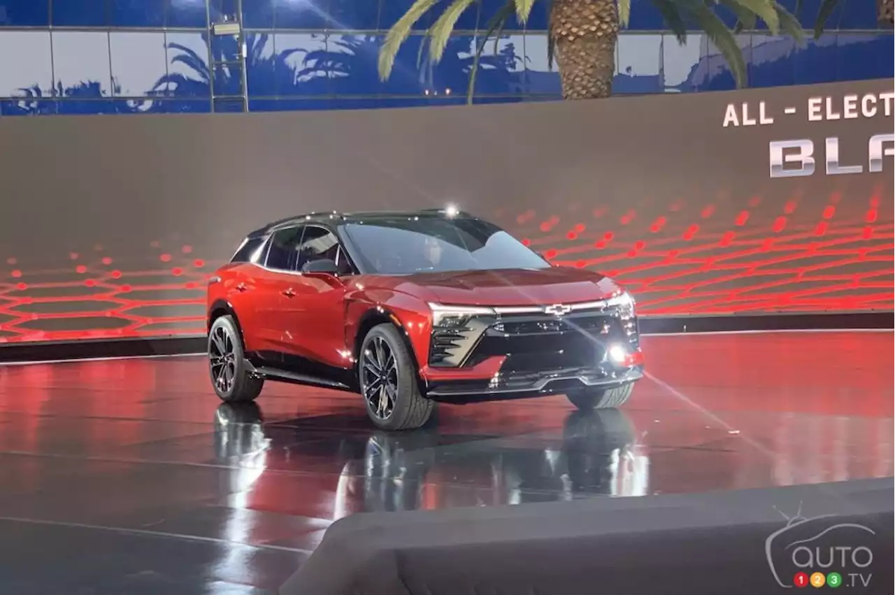 The 2024 Chevrolet Blazer EV is presented | Car News | Auto123