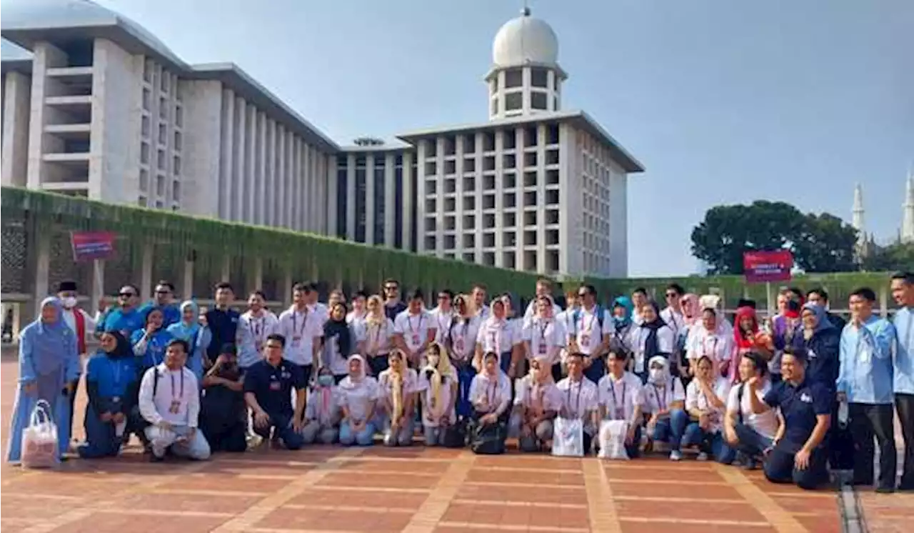 Delegasi Y-20 Kunjungi Masjid Istiqlal Jakarta Pusat