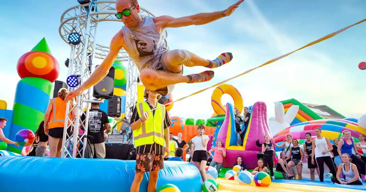 Tickets are going fast for the world’s largest bounce house, coming to Rolling Meadows