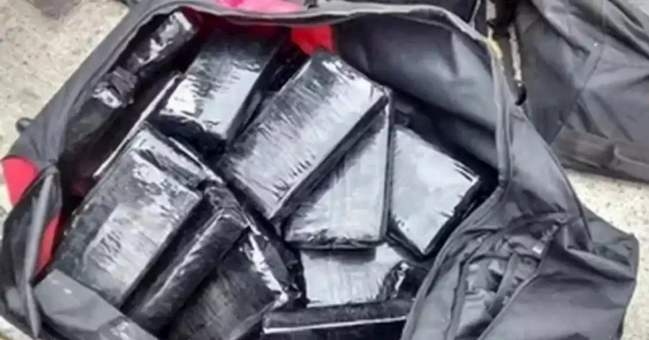 Hallan 26 kilos de cocaína en un bolso semienterrado en una playa cercana a Bahía Blanca