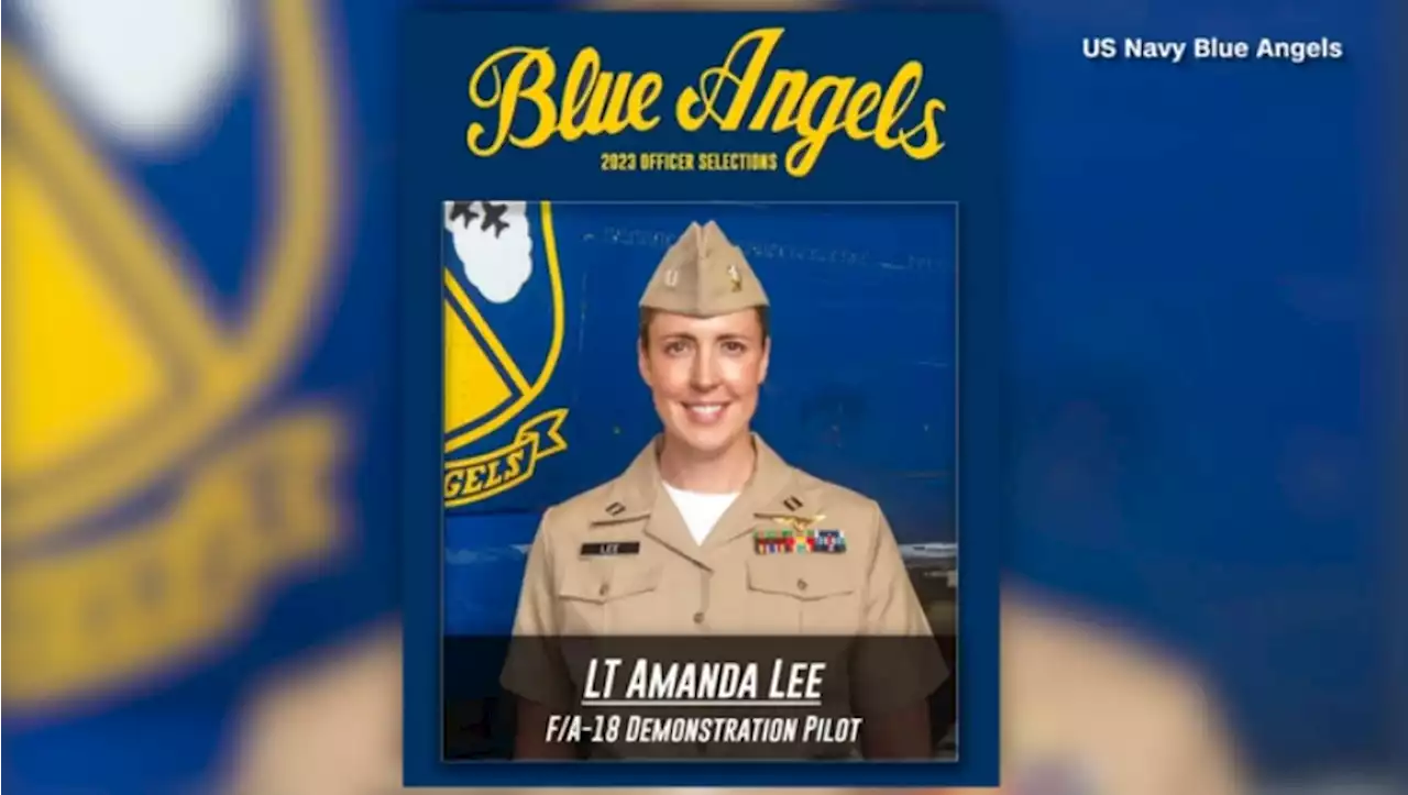 Blue Angels name first female fighter jet demonstration pilot