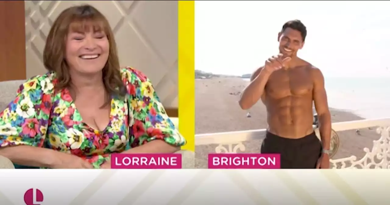 Love Island's Jay Younger called out by Andi Peters for flirting with Lorraine