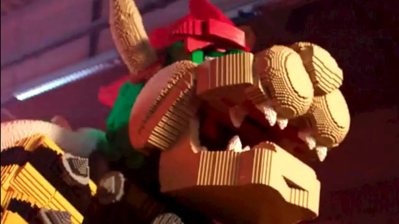 Lego Mighty Bowser not big enough for you? Here's a look at Nintendo's 14ft version