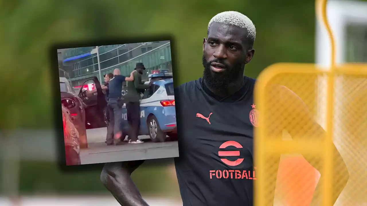 Mailand - Schock für Tiémoué Bakayoko: Milan-Star mit vorgehaltener Waffe von Polizei durchsucht