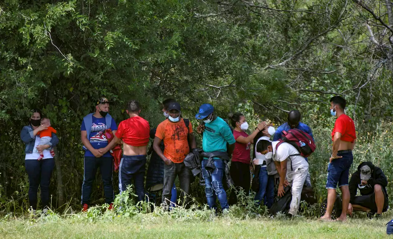 A record number of migrants crossed the U.S.-Mexico border this year, according to to new data