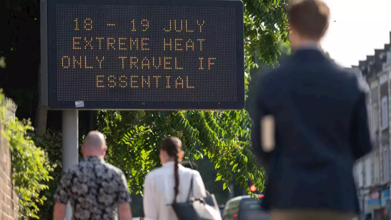 UK shatters its record for highest temperature ever registered as heat wave hits Europe