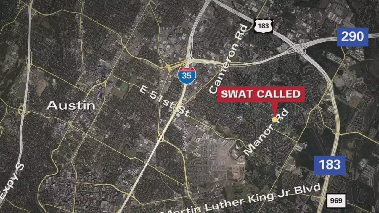 SWAT standoff in East Austin, 1 person in custody