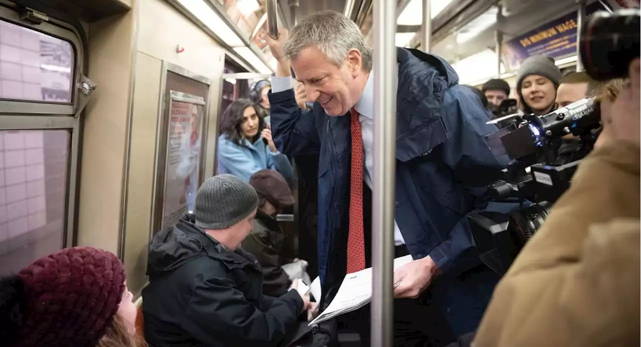 Former New York City Mayor Bill de Blasio ends congressional bid, citing lack of support