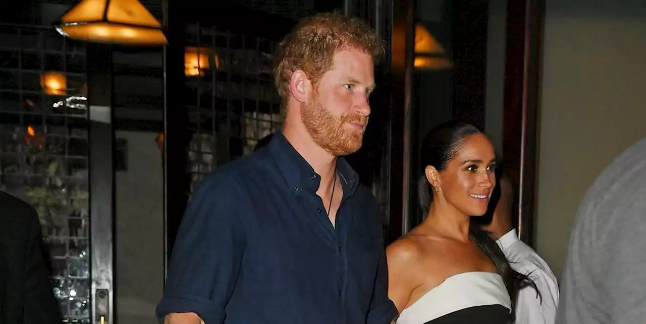 Meghan Markle and Prince Harry Show PDA on Rare Date Night