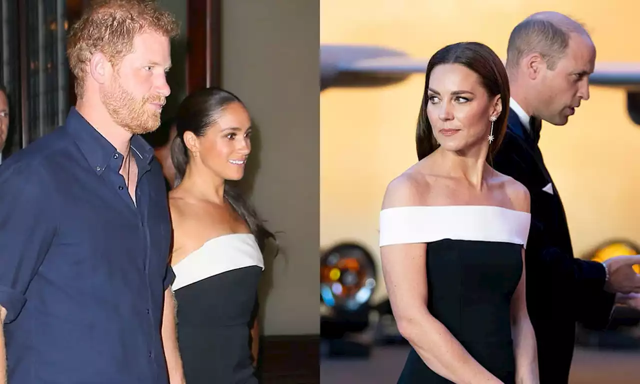 Meghan Markle's dazzling date night look is remarkably like Kate Middleton's