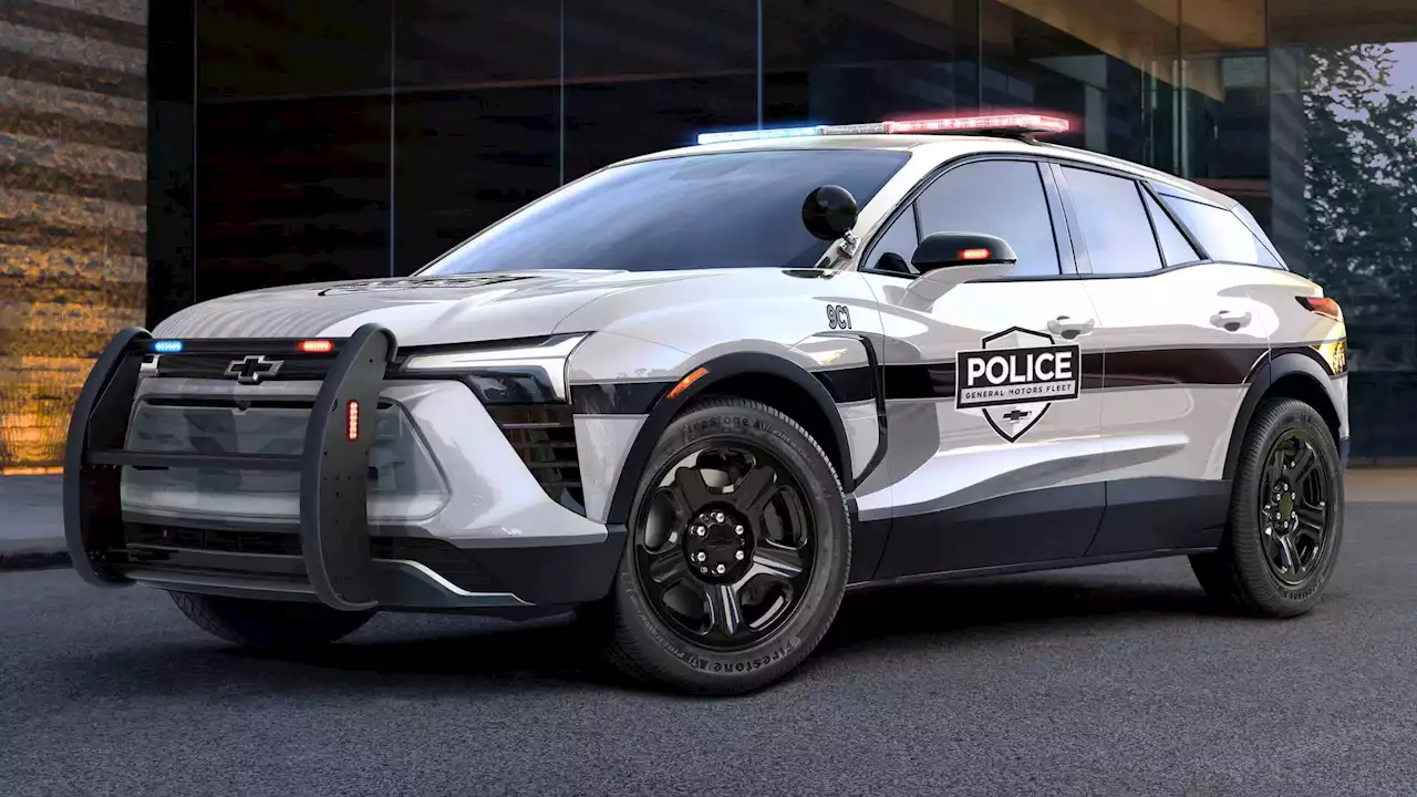 Chevrolet Shows 2024 Blazer EV SS-Based Police Pursuit Vehicle