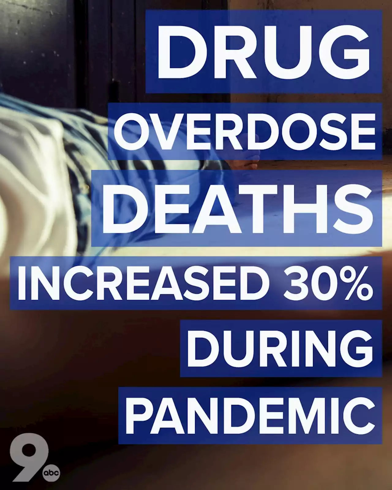 Drug overdose deaths increased 30% during onset of pandemic, CDC data says