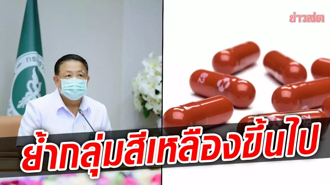 สธ.เตรียมขยาย'คลินิกเอกชน'จัดซื้อ'โมลนูพิราเวียร์' ย้ำให้เฉพาะอาการสีเหลืองขึ้นไป - ข่าวสด