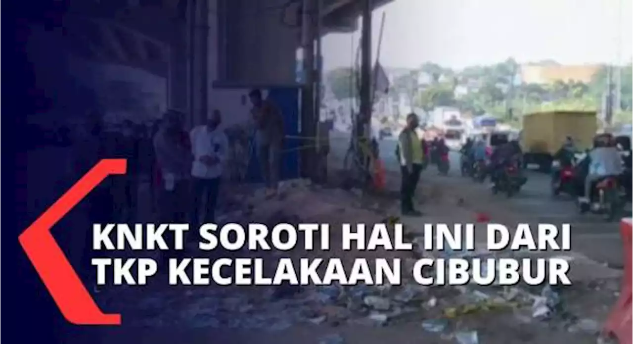 KNKT Soroti Rambu-rambu dan Keberadaan Lampu Merah di Lokasi Kecelakaan Maut Cibubur