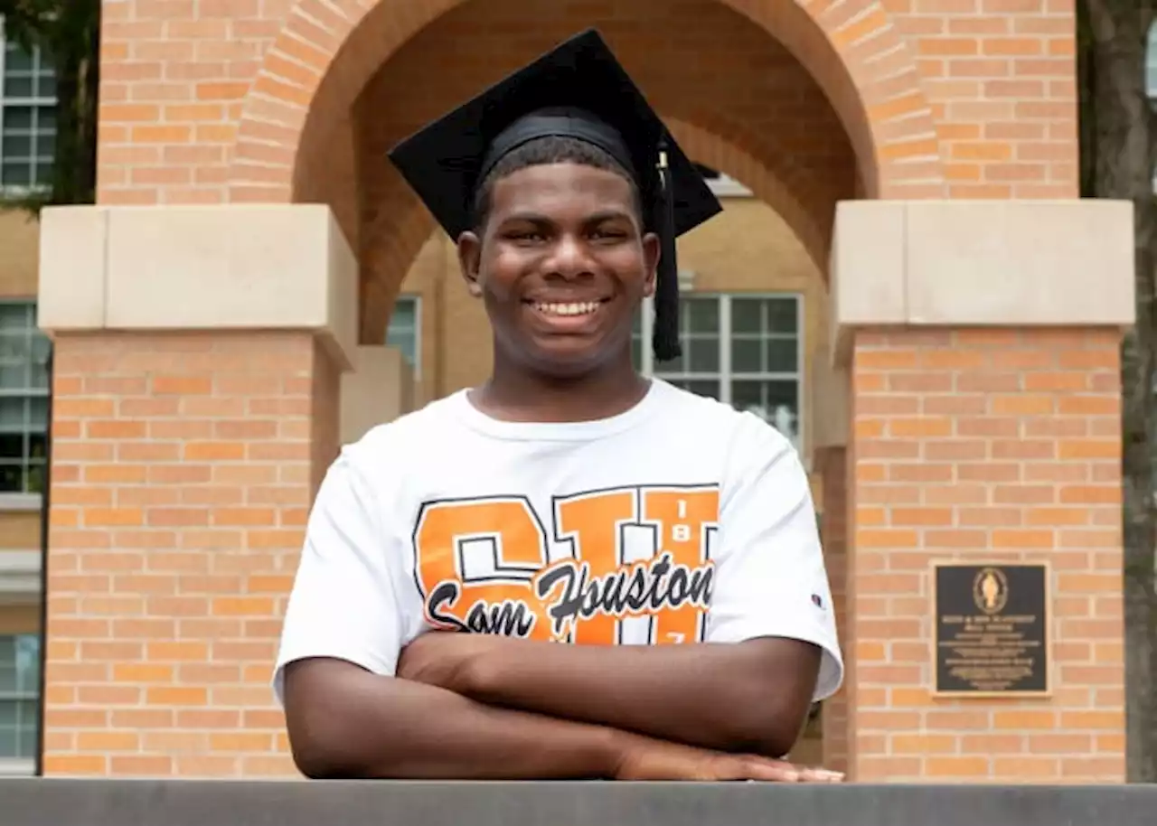 15-year-old boy makes history as youngest graduate of Sam Houston State University