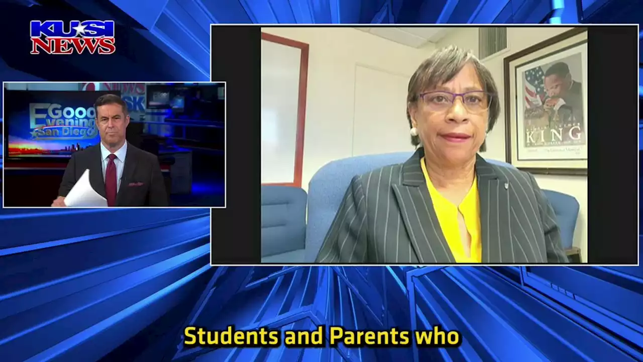 San Diego Unified President Dr. Sharon Whitehurst-Payne defends indoor mask mandate -