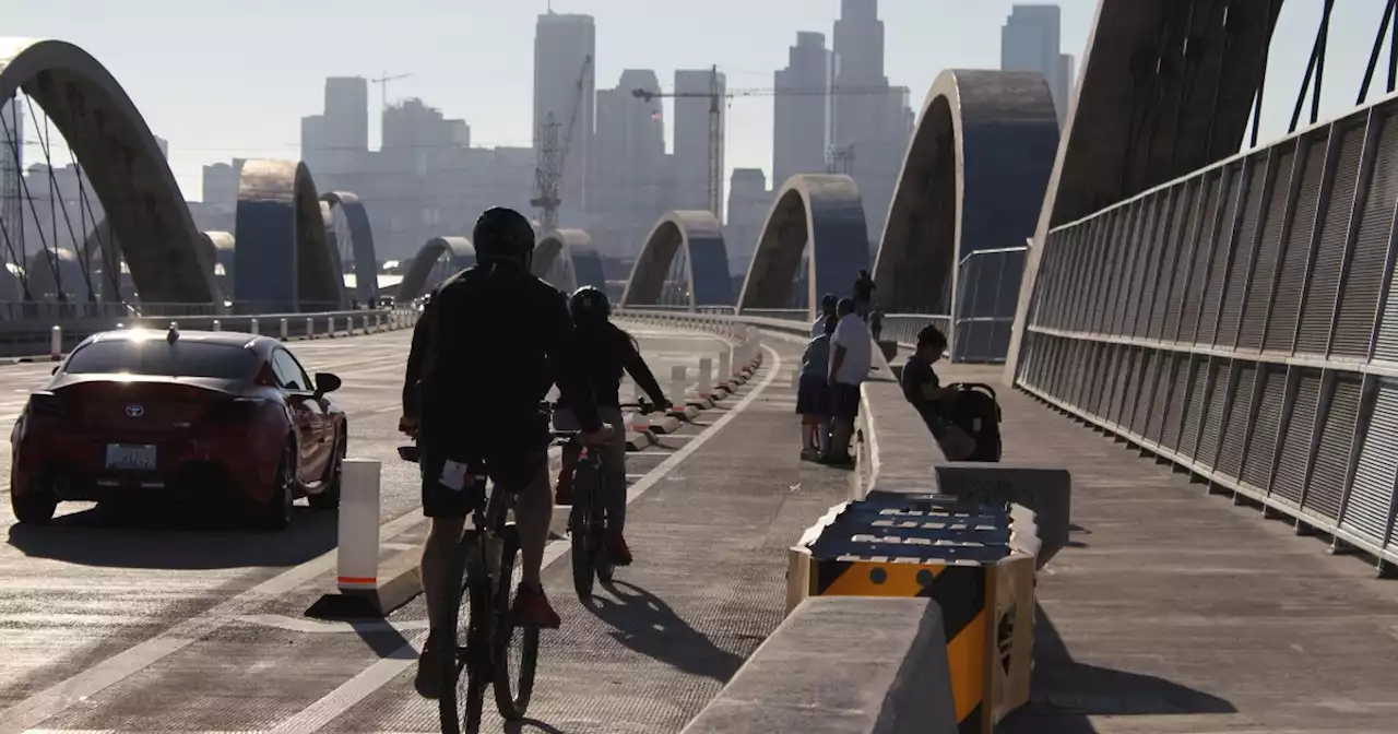 LA’s New 6th Street Bridge Has Bike Lanes, But Will They Protect Cyclists?