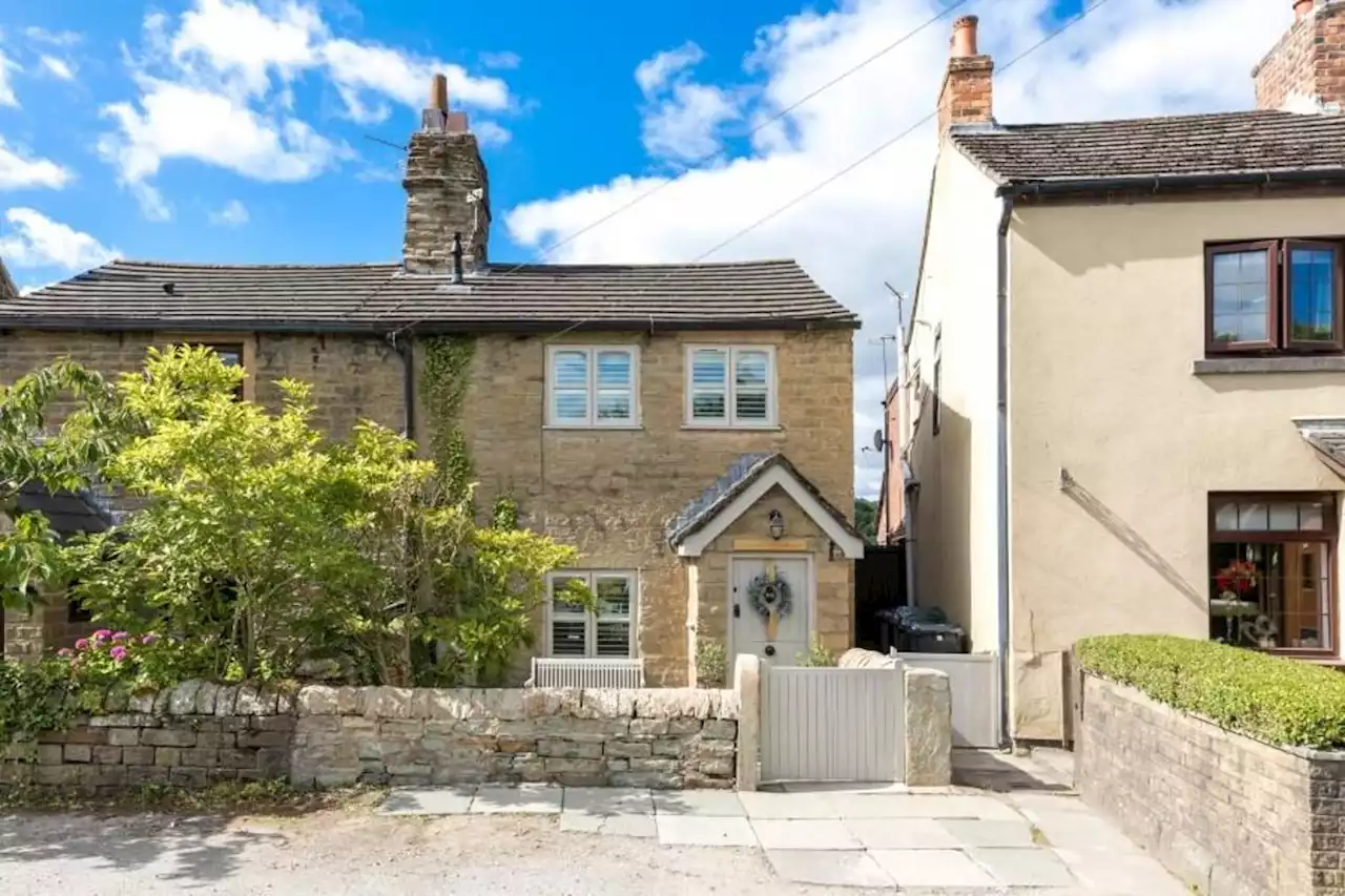 Captivating canal-side stone cottage with period features and countryside views yours for £300k